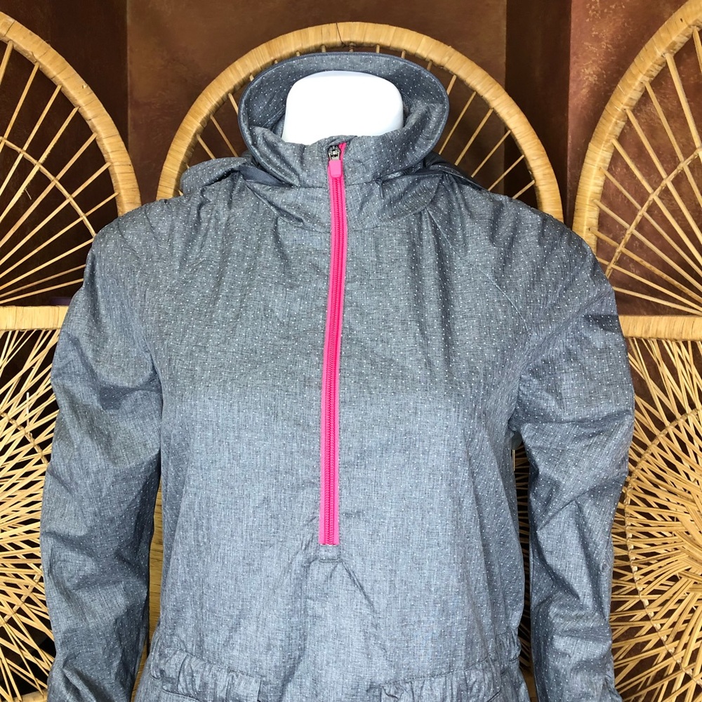 Fabletics Jacket Danielle 1/2 Zip Workout Hooded … - image 3